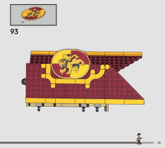 LEGO 76409 instructions page 73 – build guide