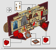 LEGO 76409 instructions page 74 – build guide