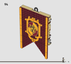 LEGO 76409 instructions page 75 – build guide