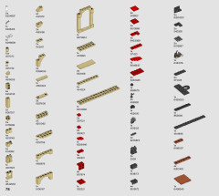 LEGO 76409 instructions page 78 – build guide