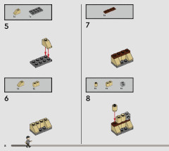 LEGO 76409 instructions page 8 – build guide