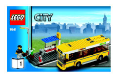 LEGO 7641 instructions page 1 – build guide