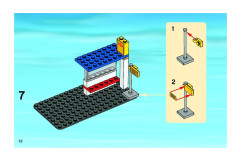 LEGO 7641 instructions page 12 – build guide