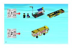 LEGO 7641 instructions page 2 – build guide