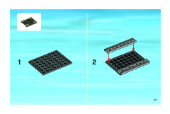 LEGO 7641 instructions page 21 – build guide