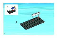 LEGO 7641 instructions page 6 – build guide