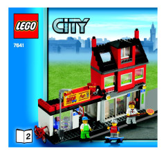 LEGO 7641 instructions page 1 – build guide