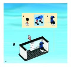LEGO 7641 instructions page 10 – build guide