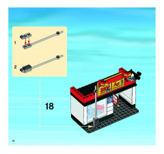 LEGO 7641 instructions page 18 – build guide