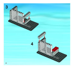 LEGO 7641 instructions page 22 – build guide