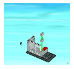 LEGO 7641 instructions page 23 – build guide