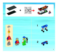 LEGO 7641 instructions page 3 – build guide