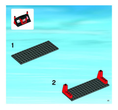 LEGO 7641 instructions page 43 – build guide