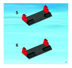 LEGO 7641 instructions page 45 – build guide