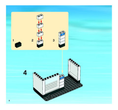 LEGO 7641 instructions page 6 – build guide