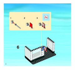 LEGO 7641 instructions page 8 – build guide