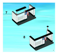 LEGO 7641 instructions page 9 – build guide