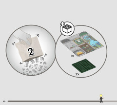 LEGO 76410 instructions page 44 – build guide