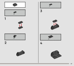LEGO 76410 instructions page 47 – build guide