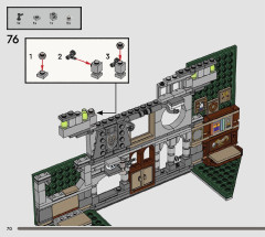 LEGO 76410 instructions page 70 – build guide