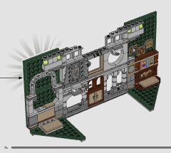 LEGO 76410 instructions page 74 – build guide
