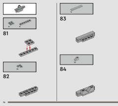 LEGO 76410 instructions page 76 – build guide