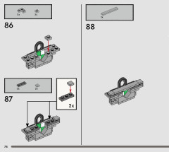 LEGO 76410 instructions page 78 – build guide