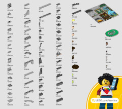 LEGO 76410 instructions page 95 – build guide