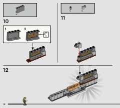 LEGO 76411 instructions page 10 – build guide