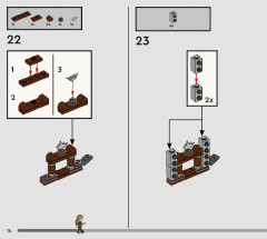 LEGO 76411 instructions page 14 – build guide
