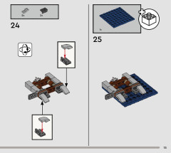 LEGO 76411 instructions page 15 – build guide