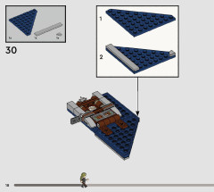 LEGO 76411 instructions page 18 – build guide