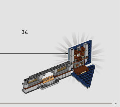 LEGO 76411 instructions page 21 – build guide