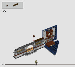 LEGO 76411 instructions page 22 – build guide