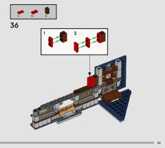 LEGO 76411 instructions page 23 – build guide