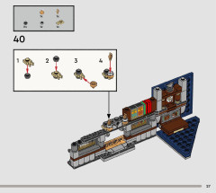 LEGO 76411 instructions page 27 – build guide