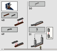 LEGO 76411 instructions page 32 – build guide