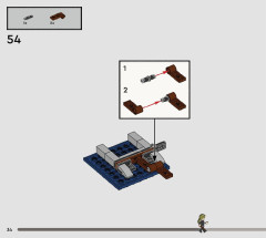 LEGO 76411 instructions page 34 – build guide