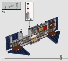 LEGO 76411 instructions page 40 – build guide