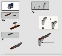 LEGO 76411 instructions page 50 – build guide