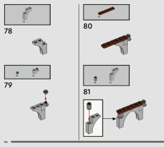 LEGO 76411 instructions page 54 – build guide