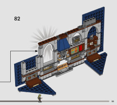 LEGO 76411 instructions page 55 – build guide