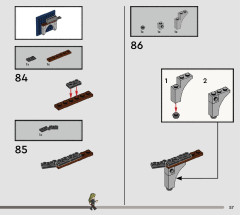 LEGO 76411 instructions page 57 – build guide