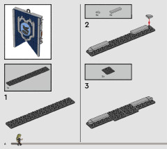 LEGO 76411 instructions page 6 – build guide