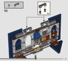 LEGO 76411 instructions page 63 – build guide
