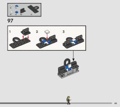 LEGO 76411 instructions page 65 – build guide