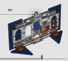 LEGO 76411 instructions page 67 – build guide