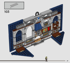 LEGO 76411 instructions page 69 – build guide