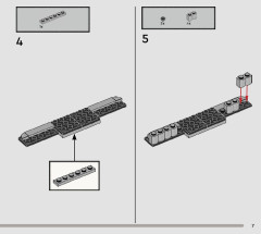 LEGO 76411 instructions page 7 – build guide