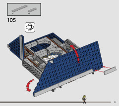LEGO 76411 instructions page 71 – build guide